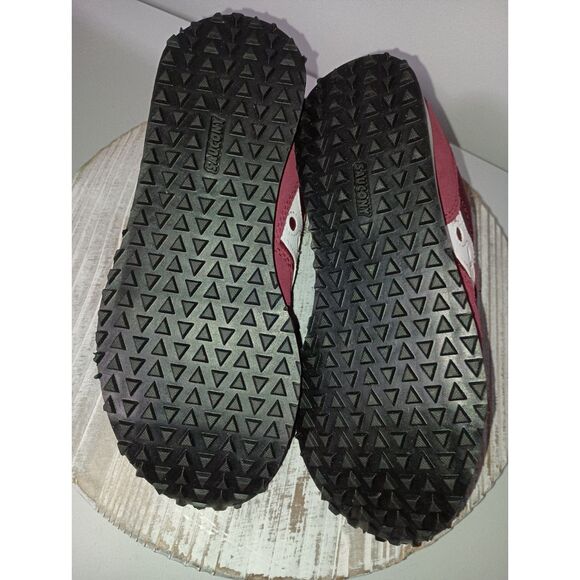 Saucony Kids Sneakers in Burgundy and White - Picture 4 of 11